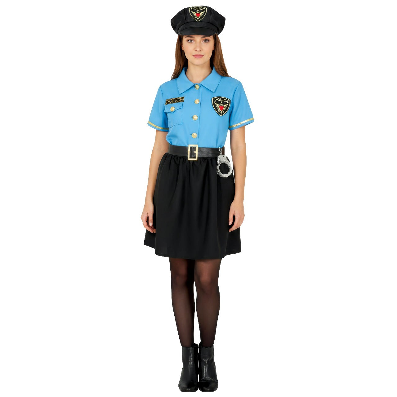 Déguisements de groupe Policiers en Uniforme Bleu