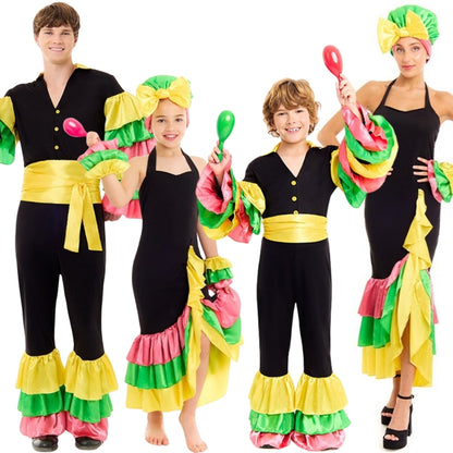 Déguisements de groupe Rumberos Colorés