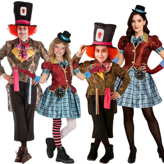 Déguisements en groupe de Chapeliers Magiques