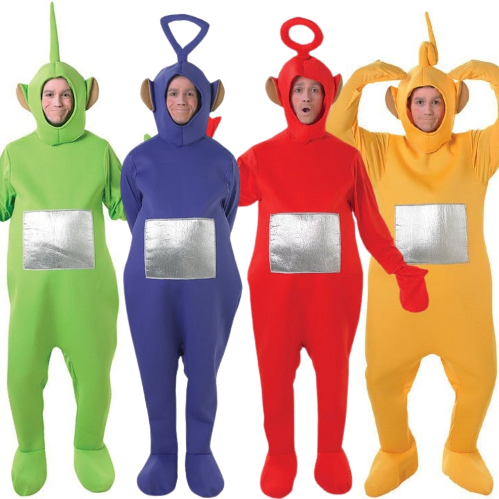Déguisements en groupe de Teletubbies