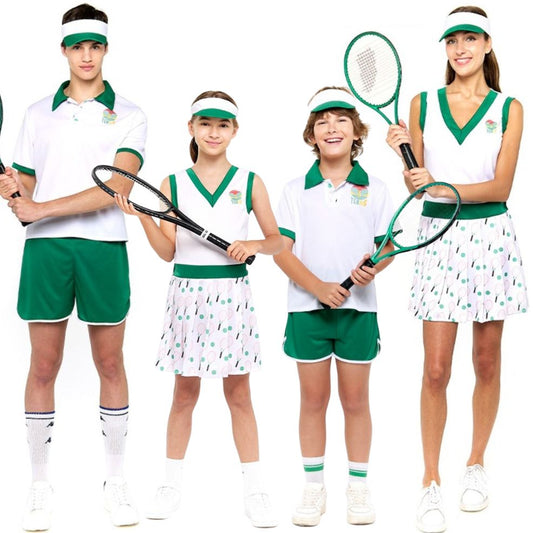 Déguisements de groupe Joueurs de Tennis Rétro
