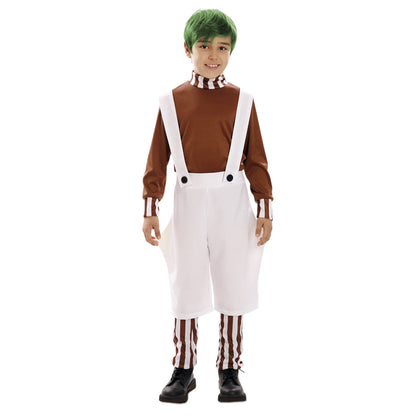 Déguisements en group de Oompa Loompa