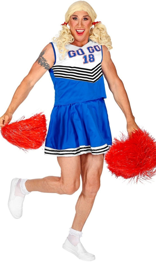 Déguisements en couple de Pom-Pom Girls Amusantes