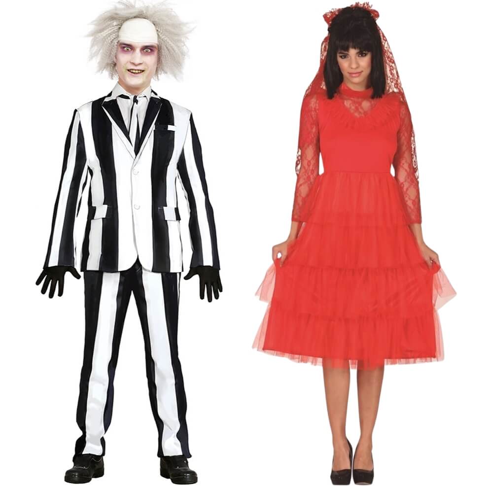 Déguisement pour Couple de Beetlejuice