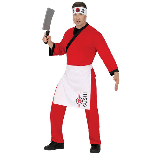 Déguisements en couple de Cuisinier et Sushi