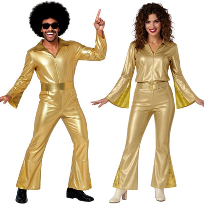 Déguisements en couple Disco Gold