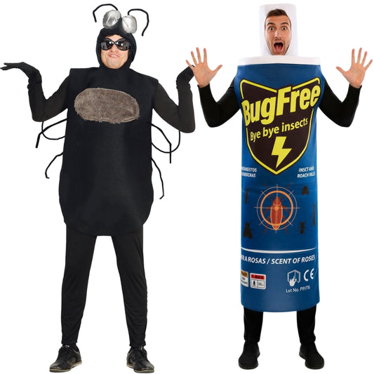 Déguisements de couple Insecticide et Mouche