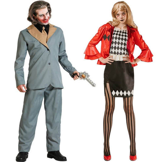 Déguisements pour Couples de Joker et Harley