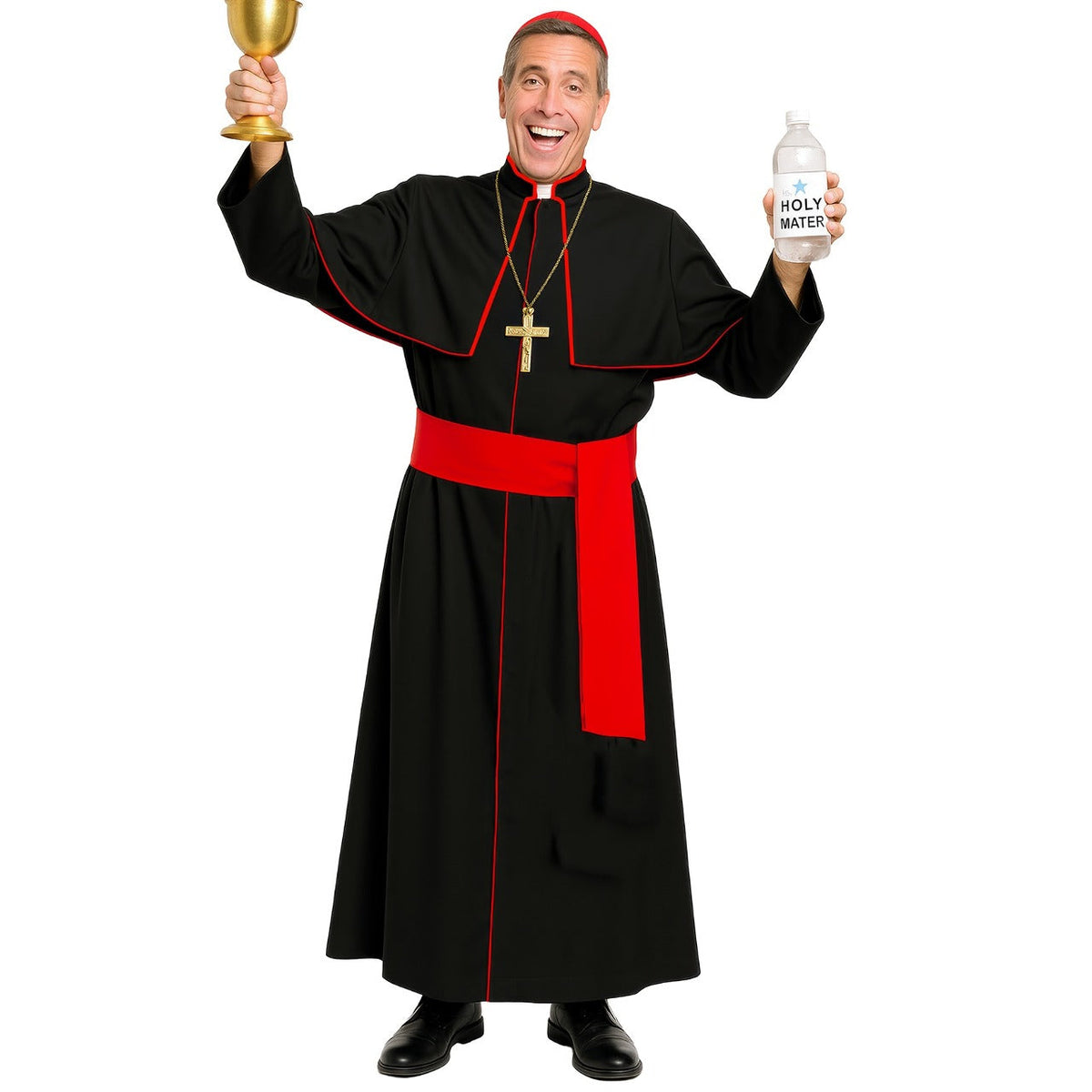 Déguisements en couple de Pape et Cardinal