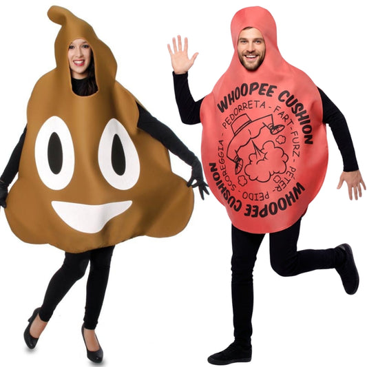 Déguisements de couple Prout et Caca