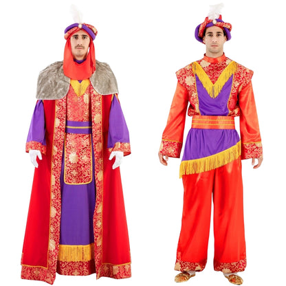 Déguisements de couple Roi Gaspard & Page Luxe