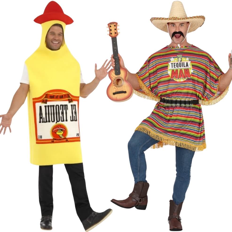 Déguisements de couple Tequila et Mexicain