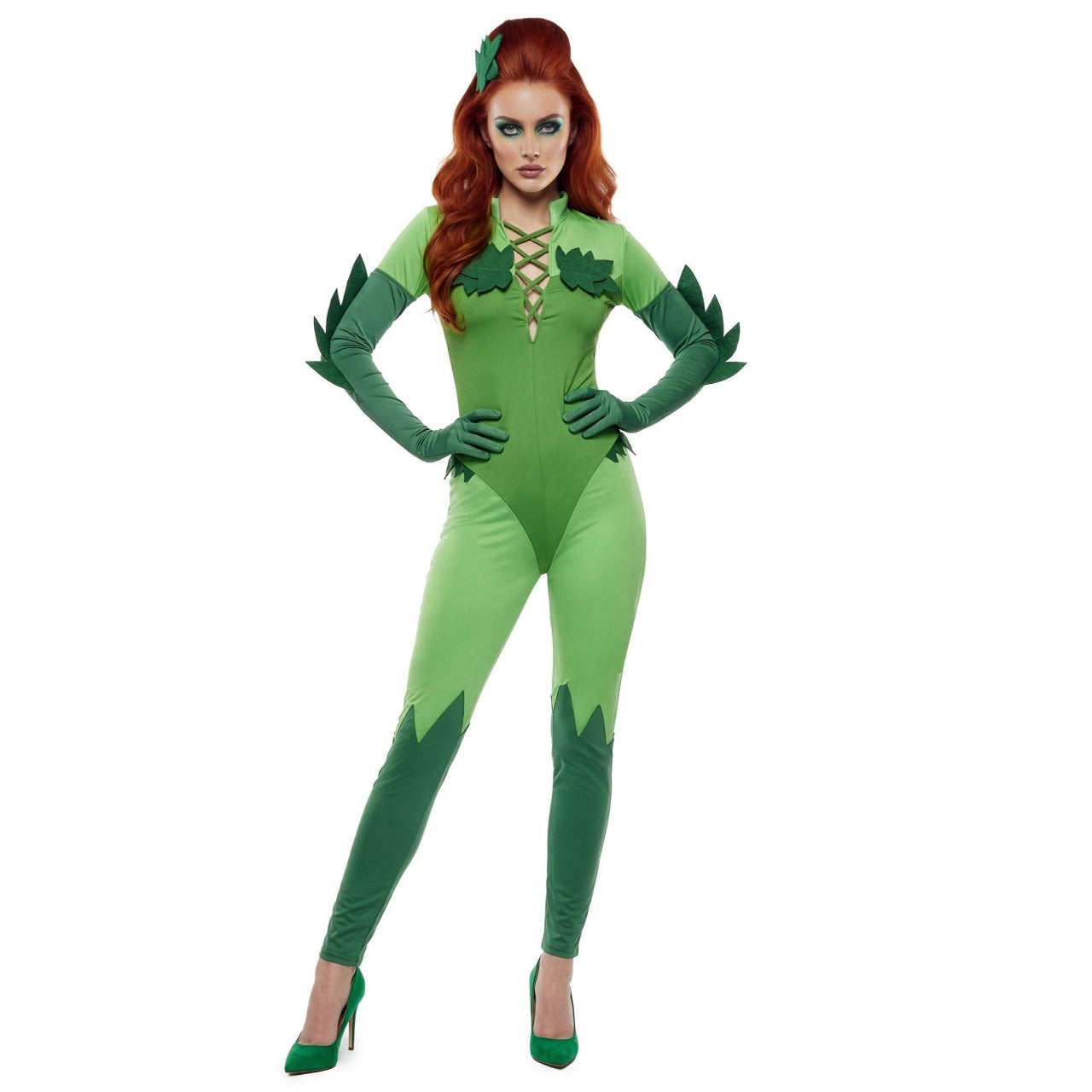 Déguisements en couple Poison Ivy et Homme-Mystère