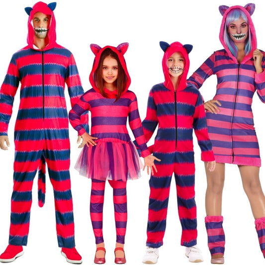 Déguisements en groupe de Chat du Cheshire