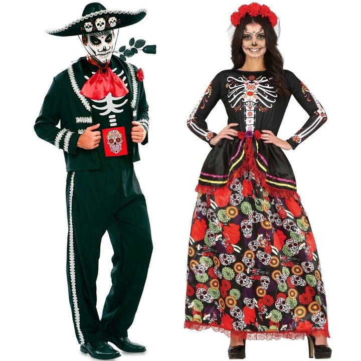 Déguisements de couple de Catrina