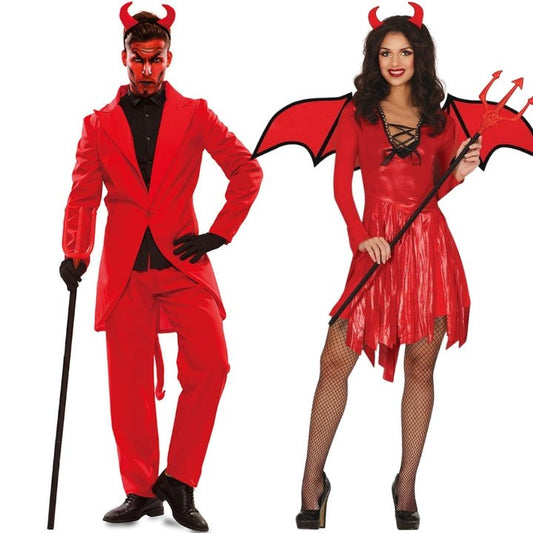 Déguisements de couple de Diable