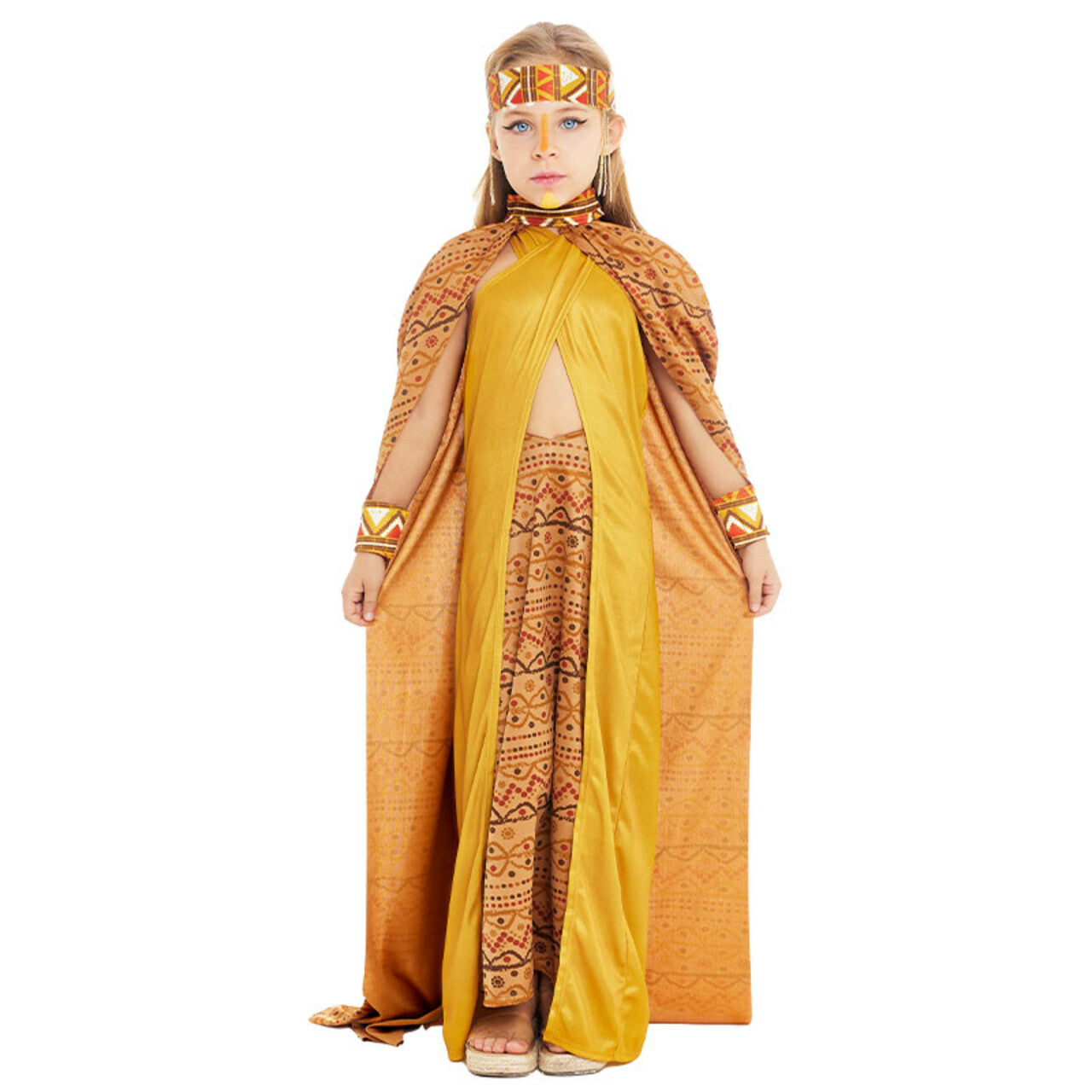 Costume Tribal Africain pour filles