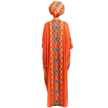 Costume tunique africaine pour femme