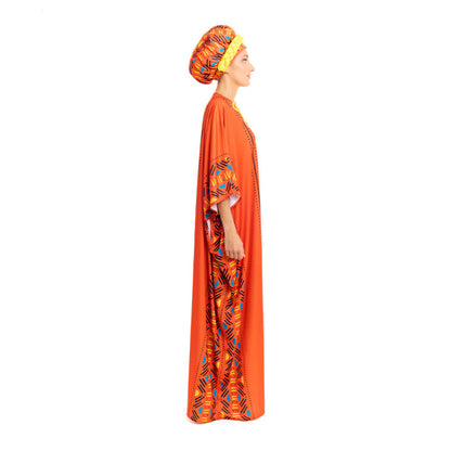 Costume tunique africaine pour femme