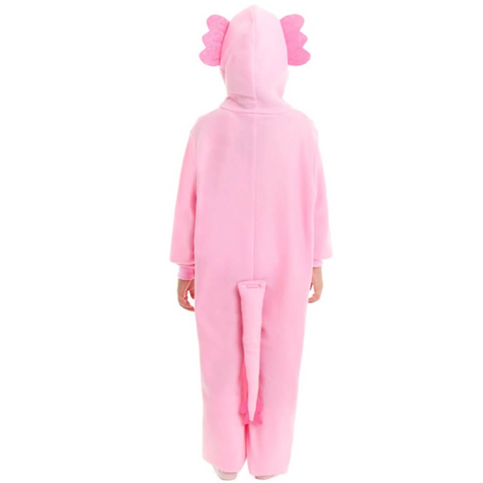 Costume d'axolotl rose pour enfant