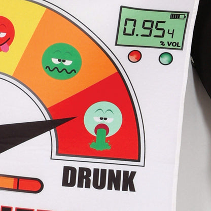 Déguisement d'Alcootest Amusant pour adulte