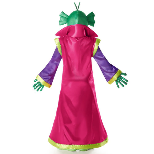 Déguisement Alien Complet Serre-Tête Et Gants Verts - Costume Cosplay Adulte Carnaval Fête