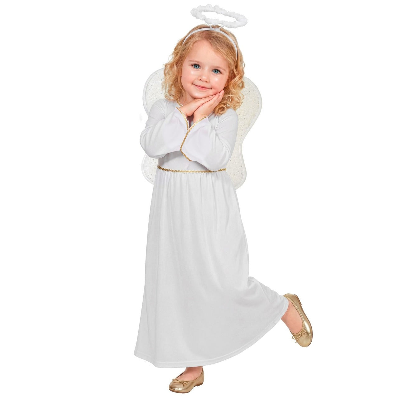 Déguisement d’Ange de Noël pour enfant
