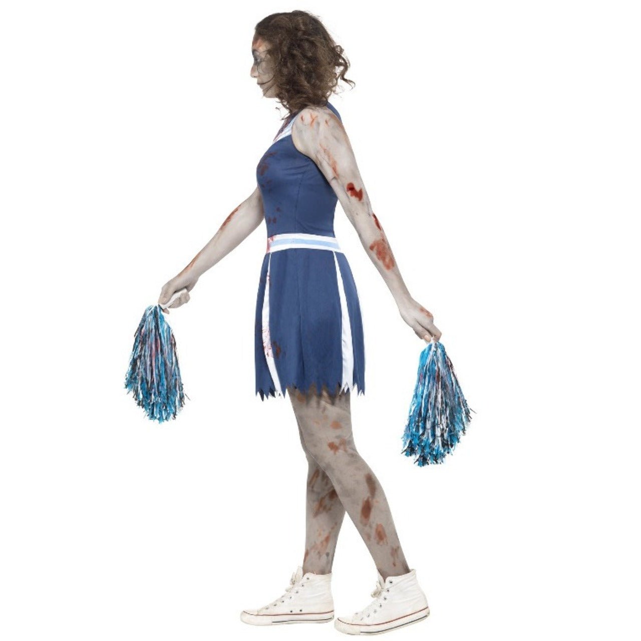 Déguisement de Pom-Pom Girl Zombie à Pompons pour femme