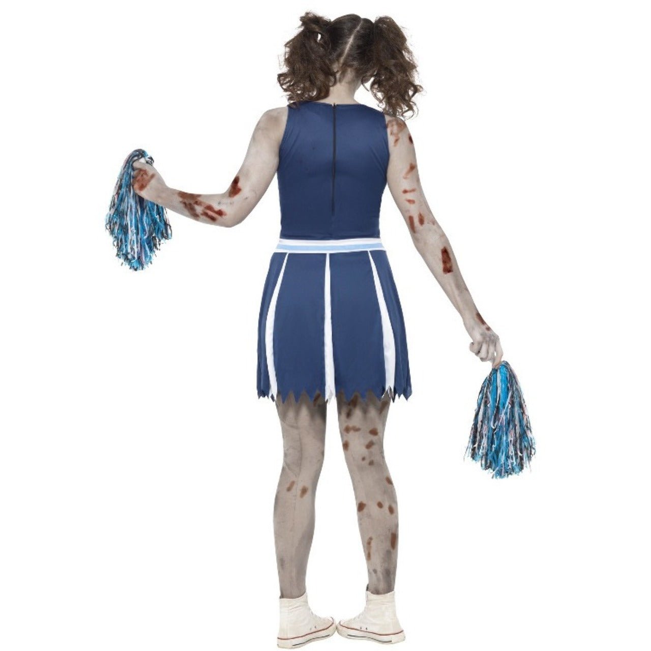 Déguisement de Pom-Pom Girl Zombie à Pompons pour femme