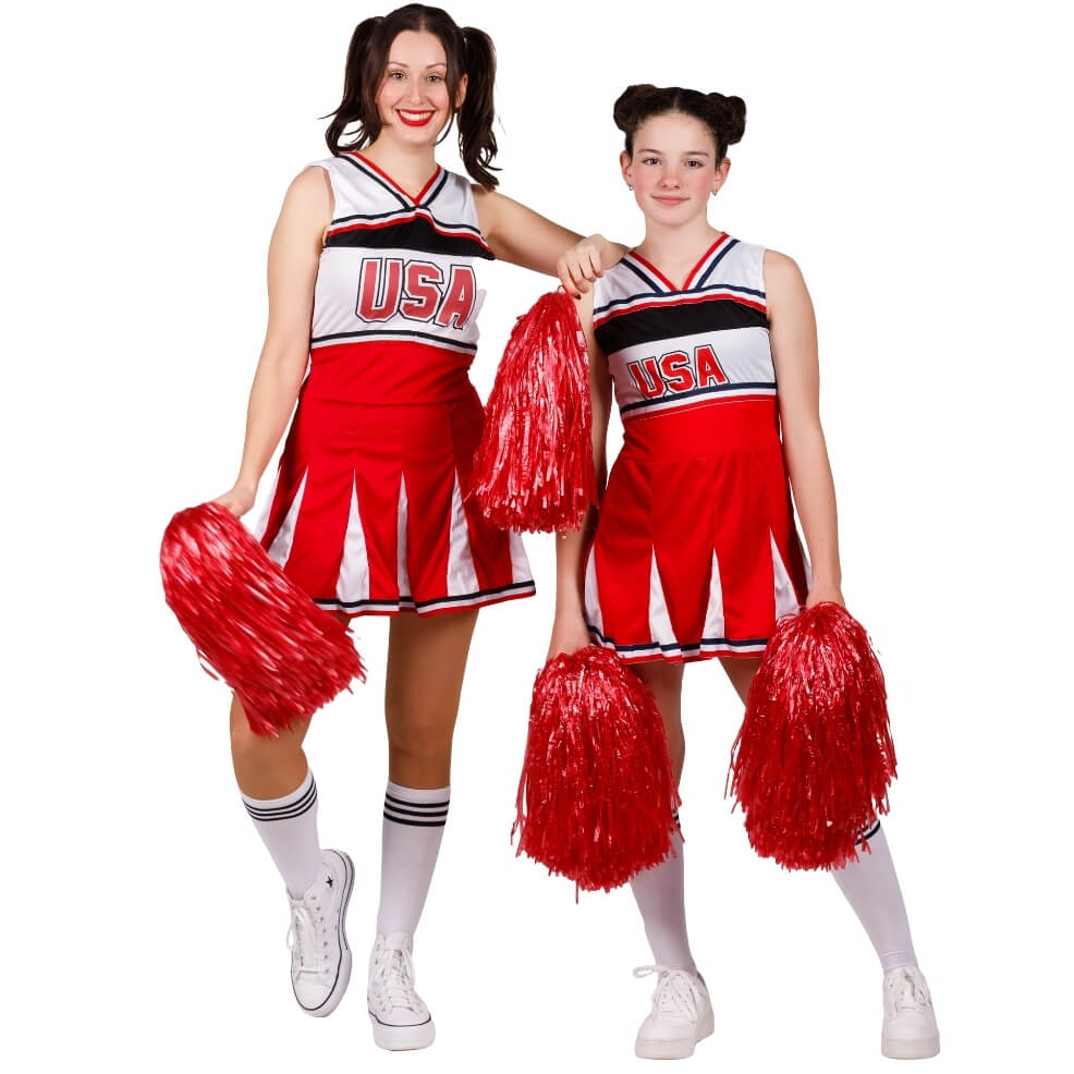 Déguisement Pompom Girl USA femme