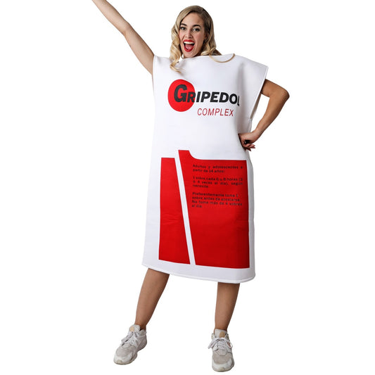 Déguisement de Médicament Anti-Grippe pour adulte