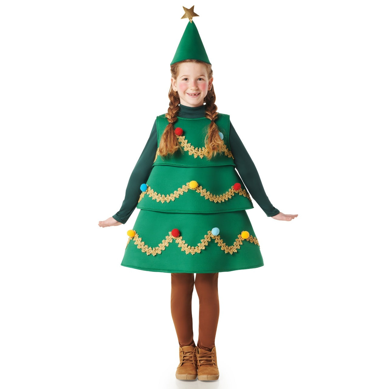Déguisement Arbre de Noël Décoré enfant