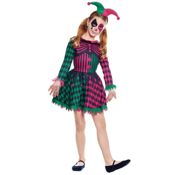 Robe Halloween Smockée Pour Fille Taille 8 Avec Legging - Motif Citrouille, Neuf Avec étiquettes