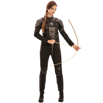 Déguisement de Archère Katniss pour femme