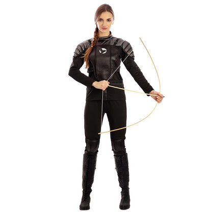 Déguisement de Archère Katniss pour femme