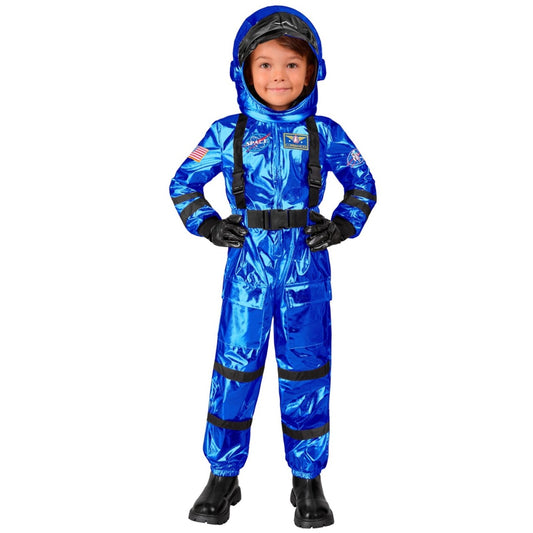Déguisement d'Astronaute Space Bleu enfant