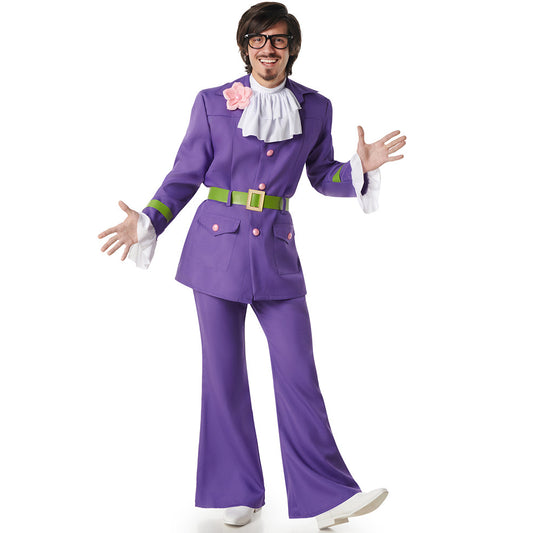 Déguisement d'Austin Powers des années 70 pour homme