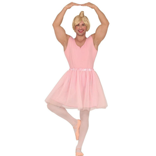 Déguisement de Danseuse de Ballet Rose homme