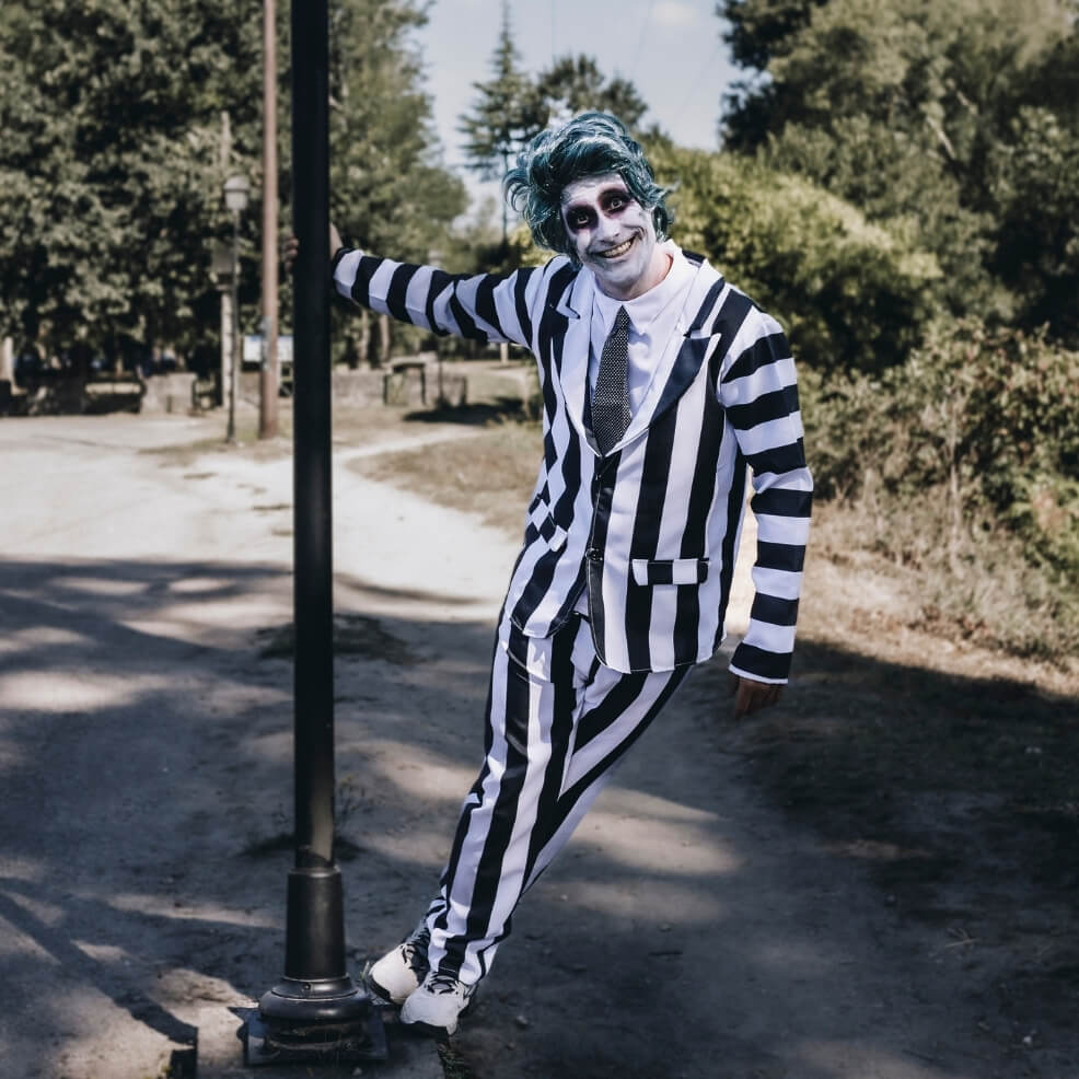 Déguisement Beetlejuice Rayé adulte