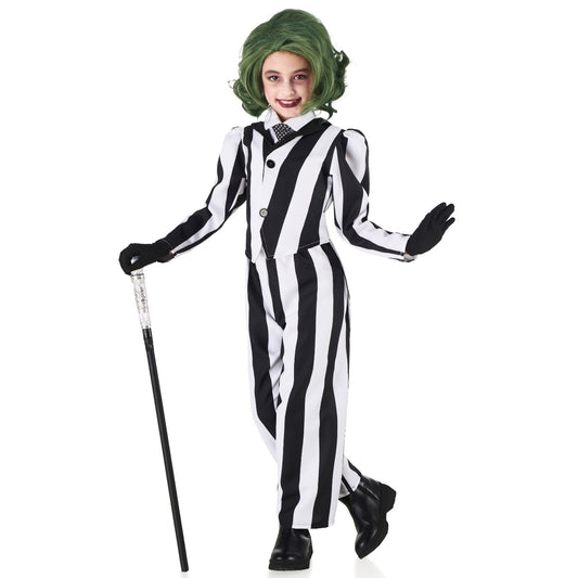 Déguisement Beetlejuice rayé pour fille