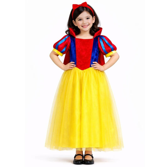 Déguisement Blanche-Neige Deluxe fille