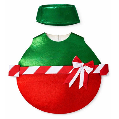 Déguisement Boule de Noël Nœud enfant