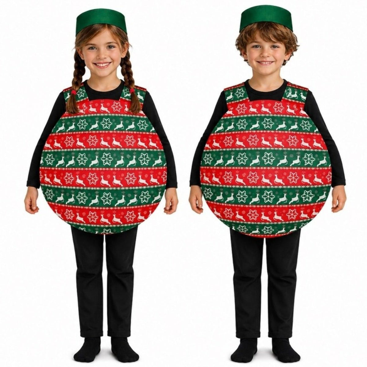 Déguisement Boule de Noël Rennes enfant