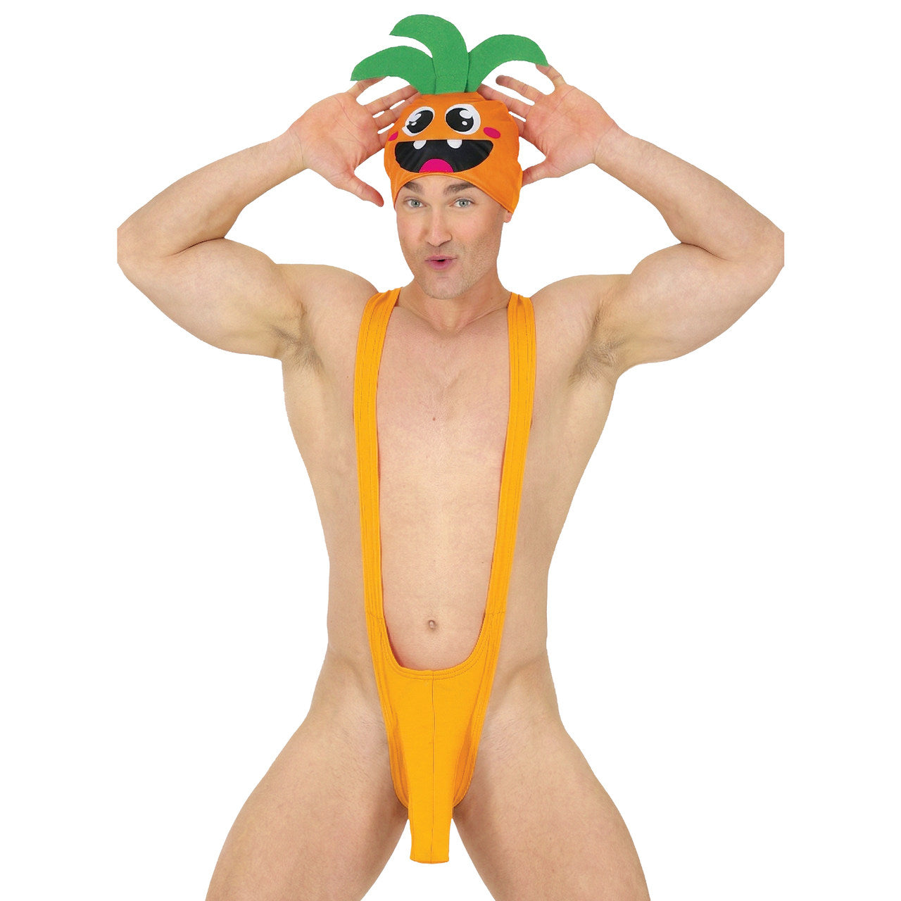 Déguisement Borat Mankini Carotte adulte