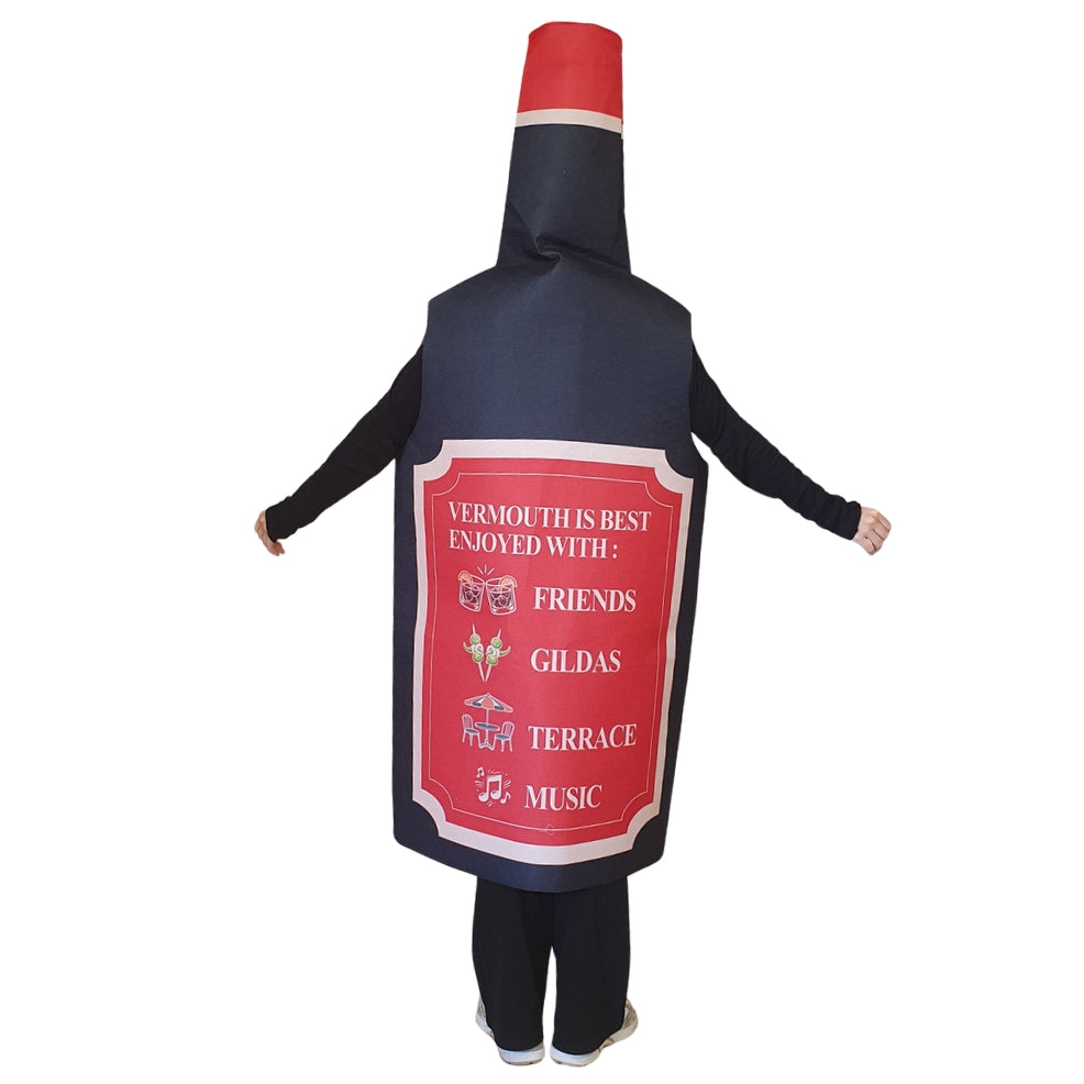 Déguisement Bouteille de Vermouth adulte