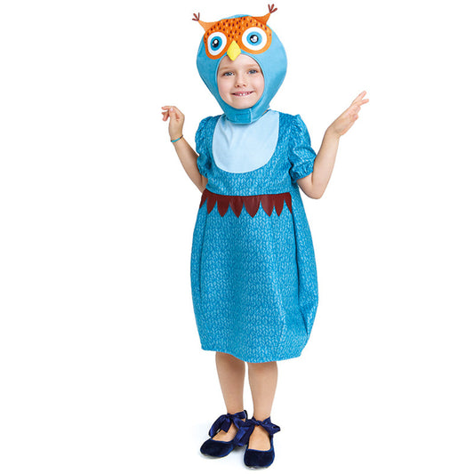 Robe de bébé de costume de hibou