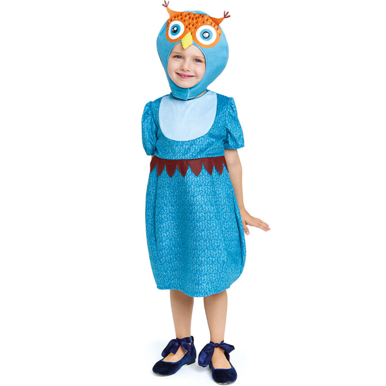 Robe de bébé de costume de hibou