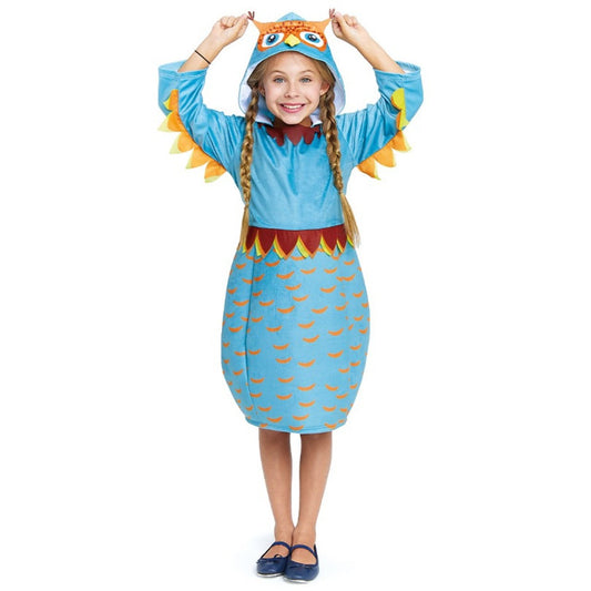 Robe de costume de hibou pour fille