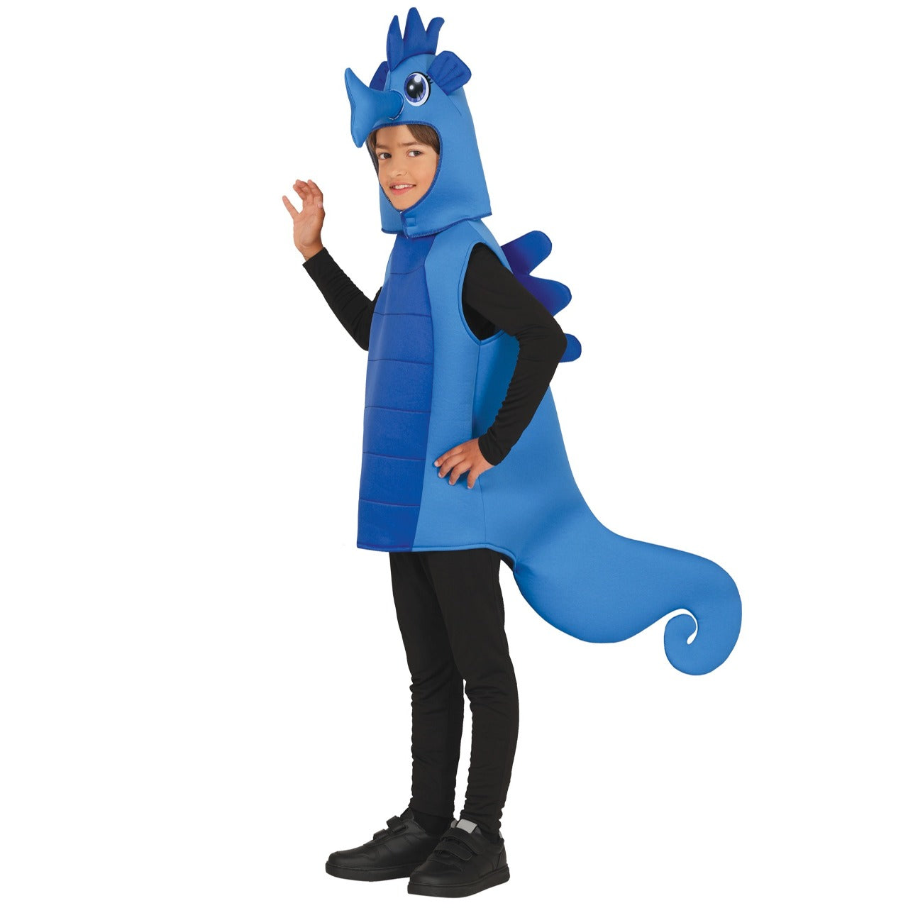 Déguisement hippocampe bleu enfant garçon