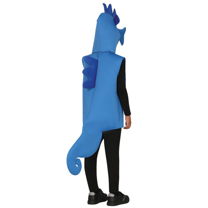 Déguisement hippocampe bleu enfant garçon